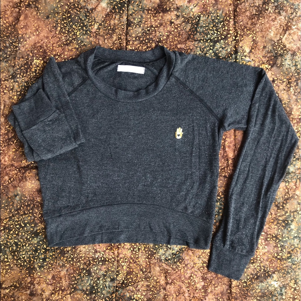 Spiritual Gangster Cropped Savasana Long Sleeve